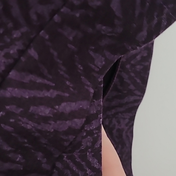 TUFF ATHLETICS Purple Long Sleeve Crew Neck Sweatshirt Size XXL - Picture 5 of 6